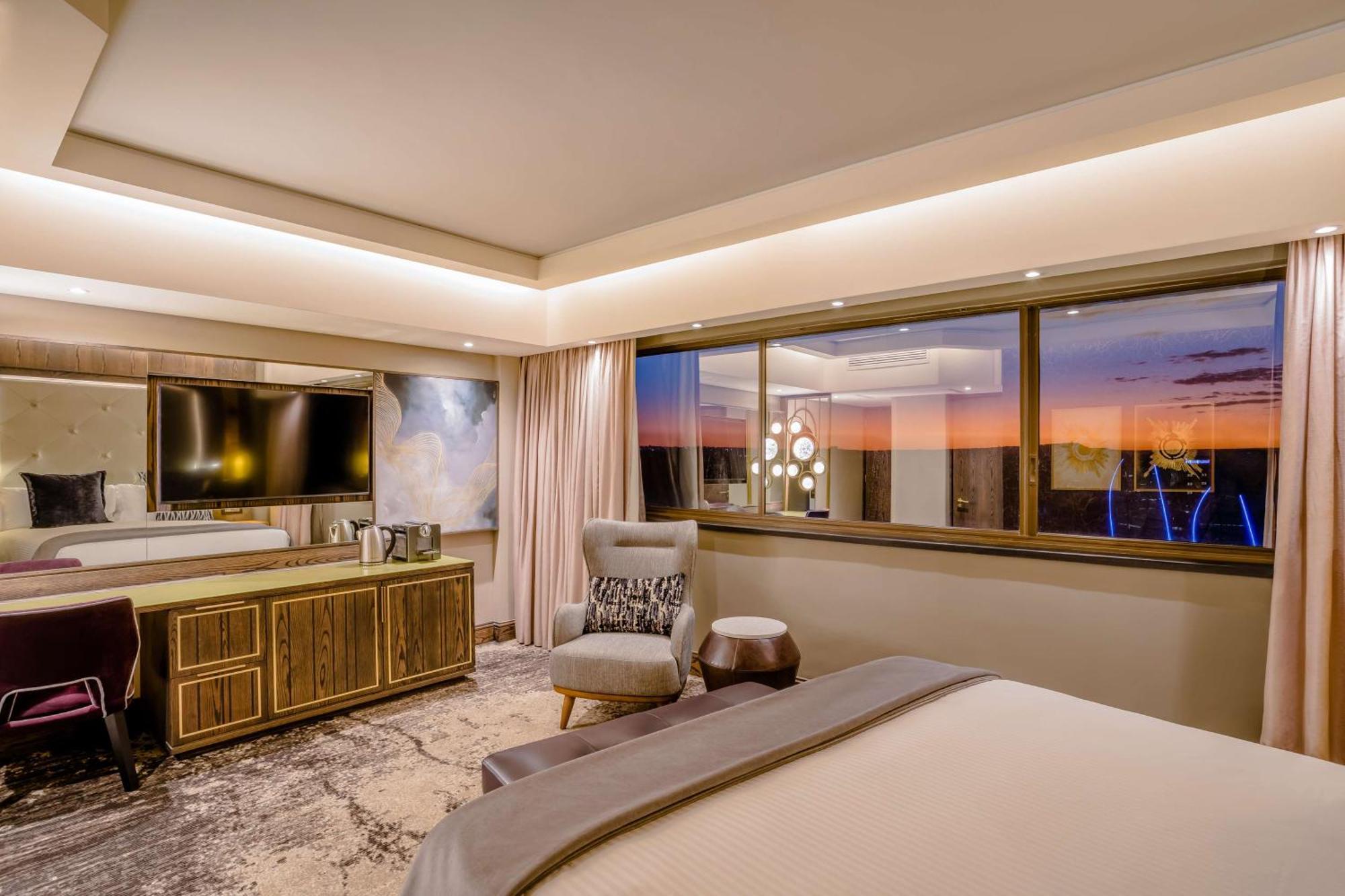 Sandton Sun And Towers Joanesburgo Exterior foto The View Suite